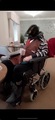 Tilt in space wheelchair, hardly used