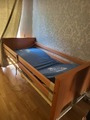 Hospital electric bed with waterproof mattress 