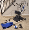 Invacare Reliant 350 Stand Up Lift with Battery, Sling, and Charger.