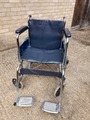 Lightweight aluminium wheelchair image