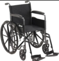 Brand New Drive Black Sport Wheelchair – Self-Propelled (18”)