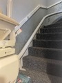 Curved handicare stair lift image