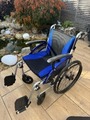 Comfy foldable wheelchair 