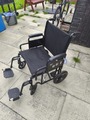 Extra large / bariatric folding wheelchair