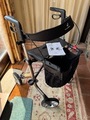 Rollator lightweight, sturdy folding Rehasense Space XL